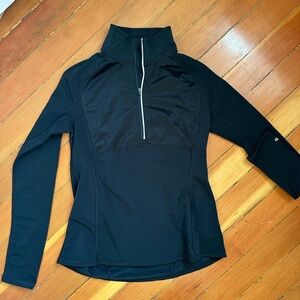 Champion Black Half Zip Athletic Pullover M Activewear